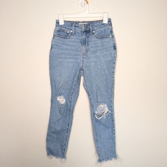 Madewell‎ The Curvy Perfect Vintage Jeans in Coffey Wash: Worn In Edition - Picture 2 of 11
